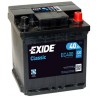 Μπαταρία αυτοκινήτου Exide Classic EC400 - 12V 40 Ah - 320CCA A(EN) εκκίνησης