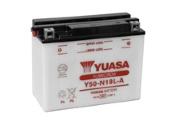 Μπαταρία μοτοσυκλετών YUASA Yumicron Y50-N18L-A - 12V 20 (10HR) - 260 CCA (EN) εκκίνησης