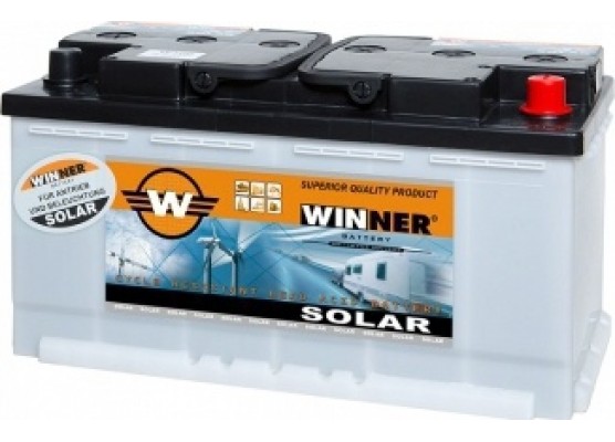 Μπαταρία βαθιάς εκφόρτισης Winner Solar W100 - 12V 100Ah (C20)