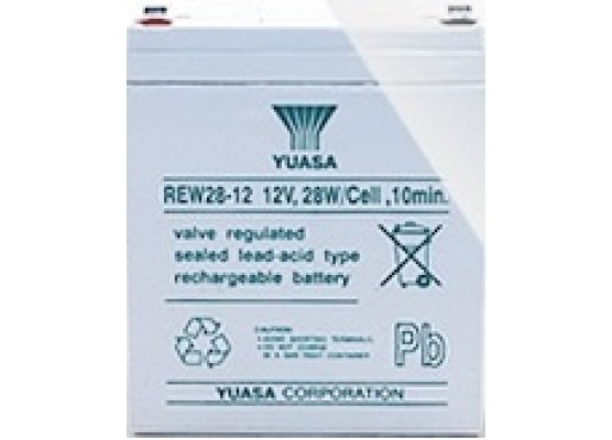 Μπαταρία YUASA REW28-12 long life VRLA - AGM τεχνολογίας - 12V 28 watt / κελί