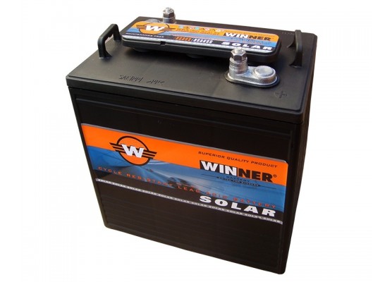 Μπαταρία βαθιάς εκφόρτισης Winner Solar W6-215A - 6V 260Ah (C20)