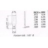 Μπαταρία GENESIS NP2-12FR VRLA - AGM τεχνολογίας - 12V 2Ah 