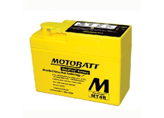Μπαταρία μοτοσυκλετών MOTOBATT MT4R - 12V 2.5 (10HR)Ah