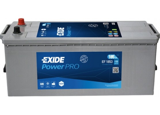 Μπαταρία Exide Professional Power EF1853 - 12V 185Ah - 1150CCA A(EN) εκκίνησης