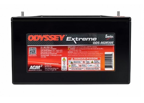 Μπαταρία Odyssey ODS-AGM30E ( PC950 ) - 12 V 34Ah - 400CCA