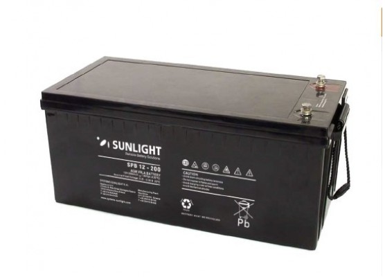 Μπαταρία Sunlight SPB12-200 VRLA - AGM τεχνολογίας - 12V 200Ah (C10)