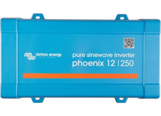 Μετατροπέας - inverter DC-AC καθαρού ημιτόνου Victron Phoenix 12/250 VE.Direct Schuko