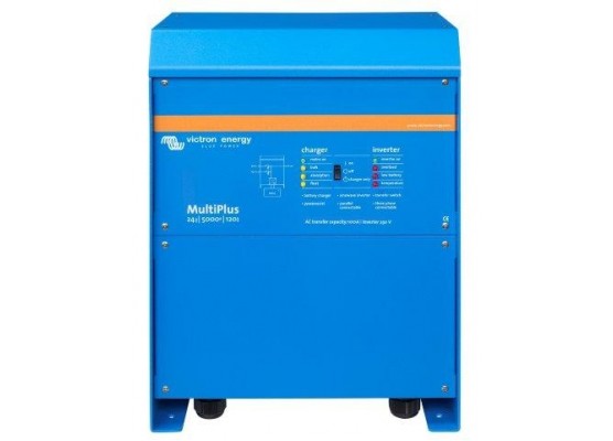 Μετατροπέας - inverter με φορτιστή DC-AC καθαρού ημιτόνου Victron Multiplus 24/5000/120-100