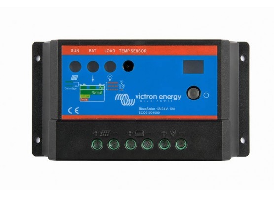 Ρυθμιστής φόρτισης φωτοβολταϊκών Victron BlueSolar PWM-Light 12/24V-10A