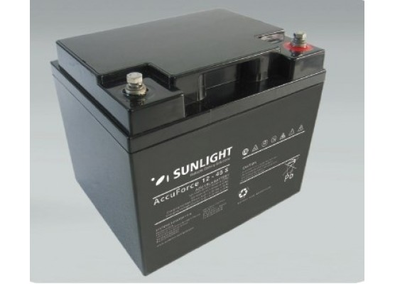 Μπαταρία Sunlight Accuforce Solar 12-45S VRLA - AGM τεχνολογίας 12V - 44Ah (C100)