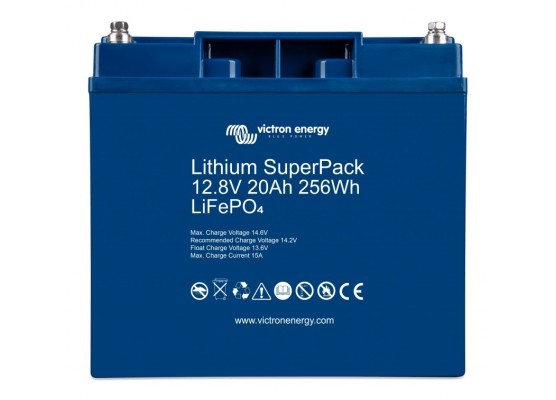 Μπαταρία VICTRON 12-20 LiFePO4 - SuperPack Lithium τεχνολογίας - 12.8V 20Ah