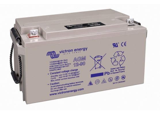 Μπαταρία VICTRON 12-90 VRLA - AGM τεχνολογίας - 12V 90Ah (C20)