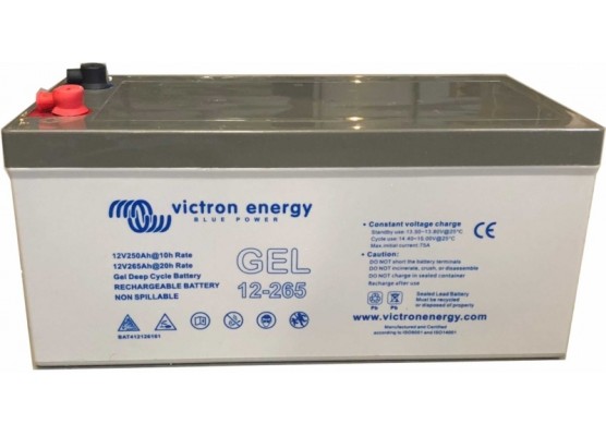 Μπαταρία VICTRON 12-265 GEL - VRLA τεχνολογίας - 12V 265Ah (C20)
