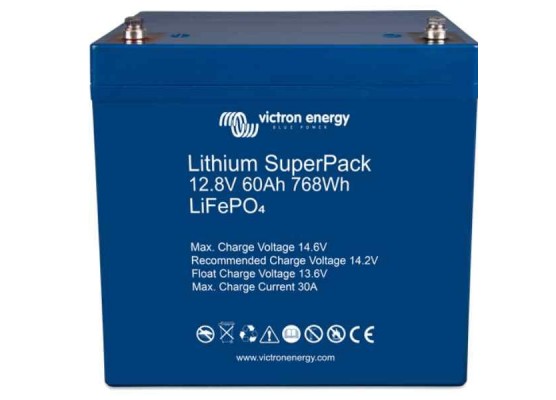 Μπαταρία VICTRON 12-60 LiFePO4 - SuperPack Lithium τεχνολογίας - 12.8V 60Ah