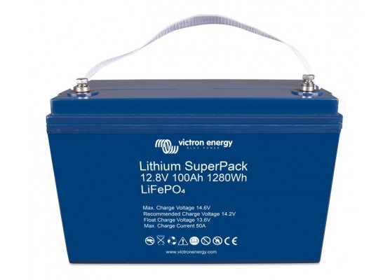 Μπαταρία VICTRON 12-100 LiFePO4 - High Current SuperPack Lithium τεχνολογίας - 12.8V 100Ah