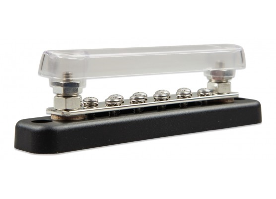 Victron Busbar 150A 2P with 10 screws + cover