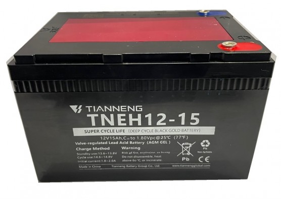 Μπαταρία Tianneng TNEH12-15 AGM τεχνολογίας ηλεκτρικών οχημάτων - 12V 15Ah(C20) 
