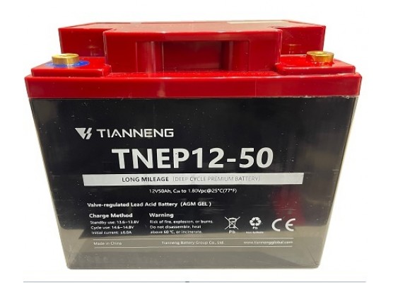 Μπαταρία Tianneng TNEP12-50 AGM τεχνολογίας ηλεκτρικών οχημάτων  - 12V 50Ah (C20) 