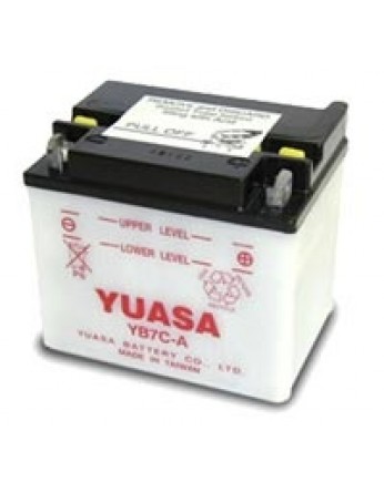 Μπαταρία μοτοσυκλετών YUASA Yumicron YB7C-A - 12V 7.4 (20HR) - 124 CCA (EN) εκκίνησης