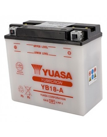 Μπαταρία μοτοσυκλετών YUASA Yumicron YB18-A - 12V 18 (10HR) - 235 CCA (EN) εκκίνησης
