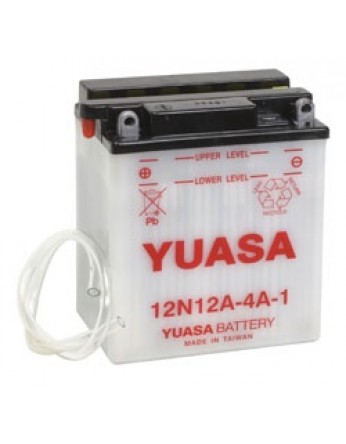 Μπαταρία μοτοσυκλετών YUASA Conventional 12N12A-4A-1 - 12V 12 (10HR) - 113 CCA (EN) εκκίνησης