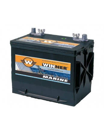 Μπαταρία σκάφους Winner Marine M27 - 12V 80Ah - 570CCA(EN) εκκίνησης