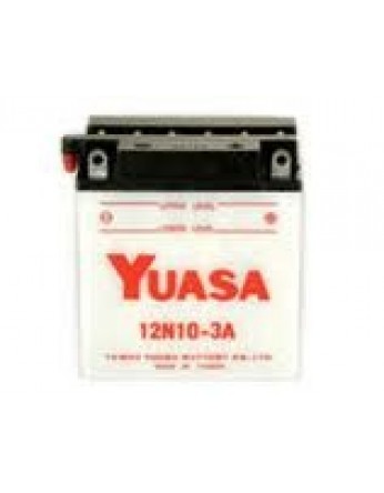 Μπαταρία μοτοσυκλετών YUASA Conventional 12N10-3A - 12V 10 (10HR) - 103 CCA (EN) εκκίνησης