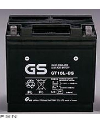 Μπαταρία μοτοσυκλετών GS Maintenance Free GT16L-BS - 12V 16 (10HR)Ah - 240 CCA(EN) εκκίνησης 