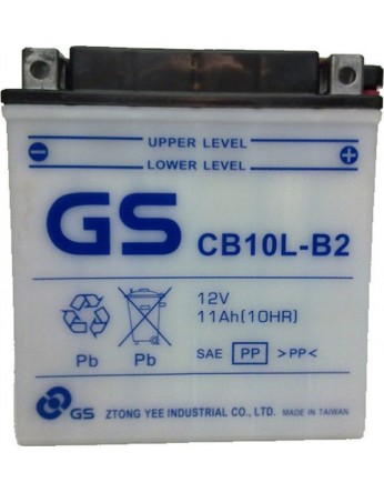 Μπαταρία μοτοσυκλετών ανοιχτού τύπου GS CB10L-B2 - 12V 11 (10HR) 