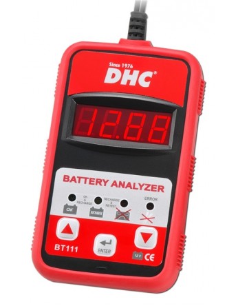 Ψηφιακός αναλυτής συσσωρευτών 12V - DHC BT111