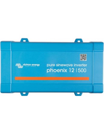 Μετατροπέας - inverter DC-AC καθαρού ημιτόνου Victron Phoenix 12/500 VE.Direct Schuko