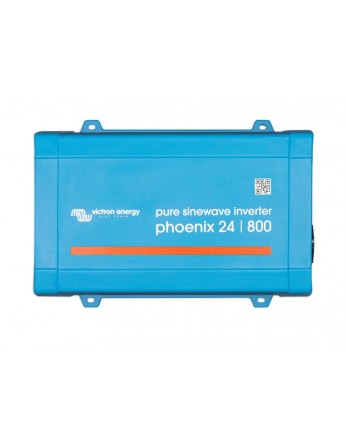 Μετατροπέας - inverter DC-AC καθαρού ημιτόνου Victron Phoenix 24/800 VE.Direct Schuko
