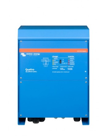 Μετατροπέας - inverter με φορτιστή DC-AC καθαρού ημιτόνου Victron Quattro 24/8000/200-100/100