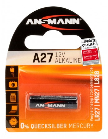 Αλκαλική μπαταρία Ansmann A27 12V