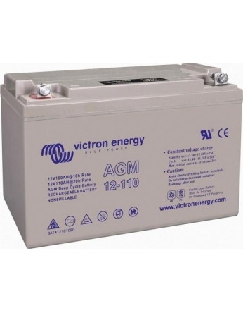 Μπαταρία VICTRON 12-110 VRLA - AGM τεχνολογίας - 12V 110Ah (C20)