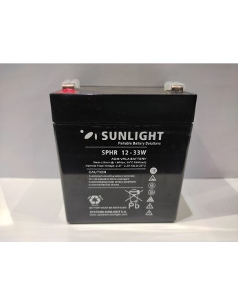 Μπαταρία Sunlight SPHR 12V-33W AGM High Rate