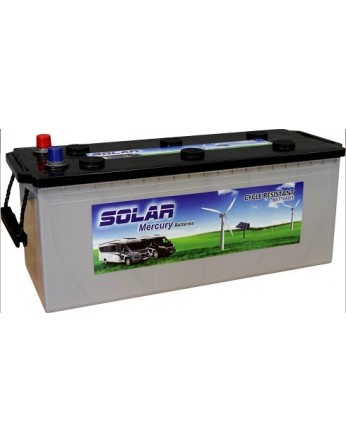 Μπαταρία Βαθειάς Εκφόρτισης Mercury Solar S250 -12V 250Ah@100Hr Ανοιχτού Τύπου