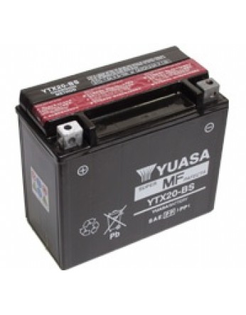 Μπαταρία μοτοσυκλετών YUASA Maintenance Free YTX20-BS - 12V 18 (10HR)Ah - 270 CCA(EN) εκκίνησης 