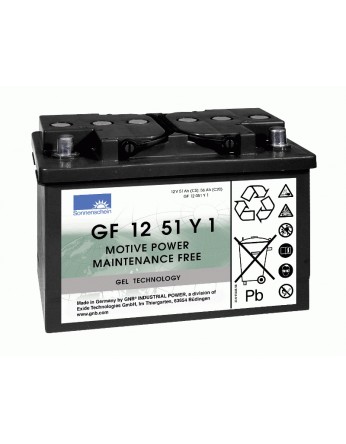 Μπαταρία Sonnenschein GF 12 051 Y 1 - GEL τεχνολογίας - 12V 56Ah 