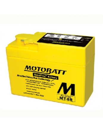 Μπαταρία μοτοσυκλετών MOTOBATT MT4R - 12V 2.5 (10HR)Ah