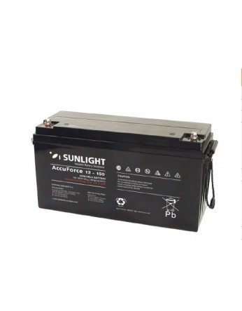 Μπαταρία Sunlight Accuforce12-150 VRLA - AGM τεχνολογίας 12V - 150Ah (C10)