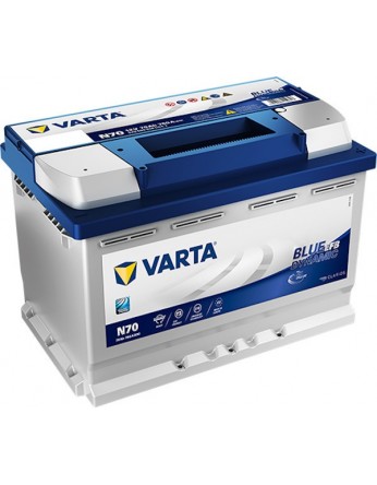 Μπαταρία αυτοκινήτου Varta Start Stop EFB N70 - 12V 70 Ah - 760CCA A(EN) εκκίνησης