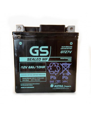 Μπαταρία μοτοσυκλετών GS AGM (factory activated) GTZ7V 12V 6Ah (10HR)  εκκίνησης