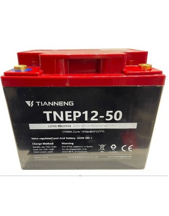 Μπαταρία Tianneng TNEP12-50 AGM τεχνολογίας ηλεκτρικών οχημάτων  - 12V 50Ah (C20) 