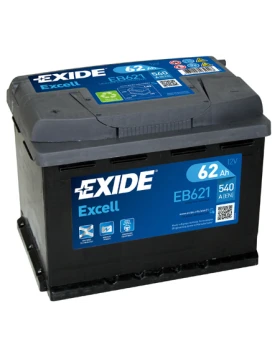 Μπαταρία EXIDE Excell EB621 12V 62Ah 540CCA A(EN)