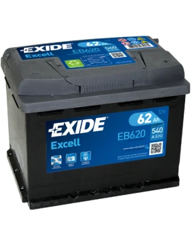 Μπαταρία EXIDE Excell EB620 12V 62Ah 540CCA A(EN)