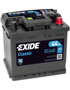 Μπαταρία EXIDE Classic EC440 12V 44Ah 360CCA A(EN)
