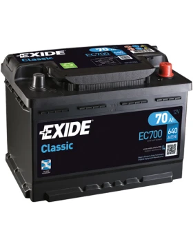 Μπαταρία EXIDE Classic EC700 12V 70Ah 640CCA A(EN)
