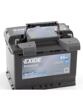 Μπαταρία EXIDE Premium EA640 12V 64Ah 640CCA A(EN)