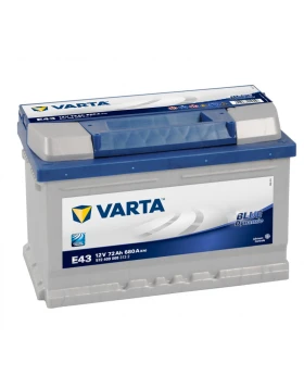 Μπαταρία VARTA Blue E43 12V 72Ah 680CCA A(EN)